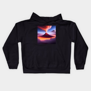 Energetic Volcano Kids Hoodie